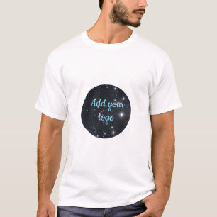 QRコード付き オーダーメイドビジネス ロゴTシャツ Tシャツ