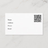 QRコード付きBullshippers International会員 名刺 (裏面)