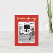 QRコード付きNo Win No Fee Legalクリスマスカード シーズンカード (正面)