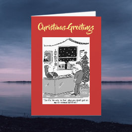 QRコード付きNo Win No Fee Legalクリスマスカード シーズンカード