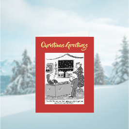 QRコード付きNo Win No Fee Legalクリスマスカード シーズンカード