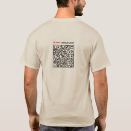QRコード付きTシャツ Tシャツ