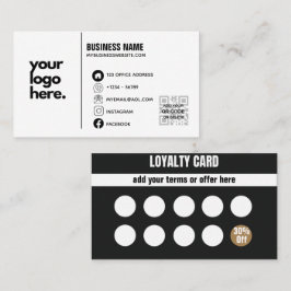 Qrコード企業の名刺デザインロゴ 名刺