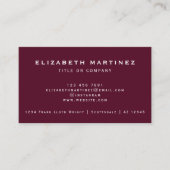 QRコード会社ロゴプロフェッショナル前後 名刺 (正面)