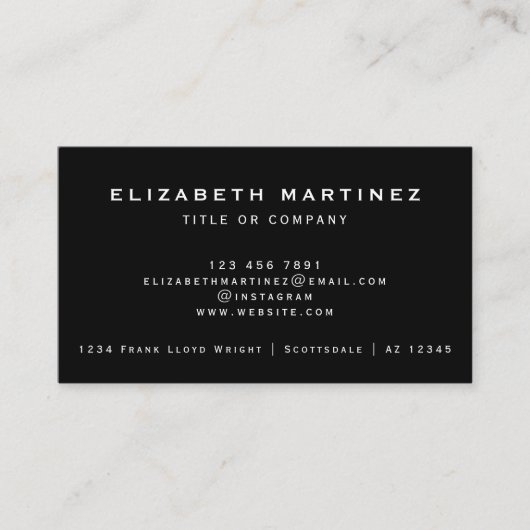 QRコード会社ロゴプロフェッショナル前後 名刺 (正面)