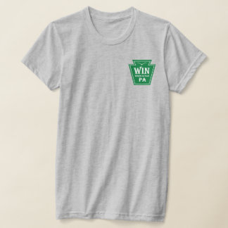 QRコード入りWINウィメンズロゴTシャツ Tシャツ
