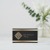 QRコード公証人署名エージェント 名刺 (スタンド正面)