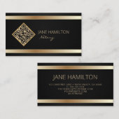 QRコード公証人署名エージェント 名刺 (正面/裏面)