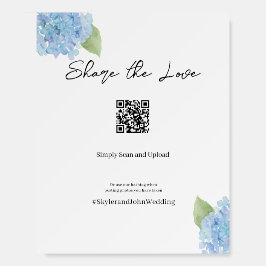 QRコード共有ザラブサインアジサイ