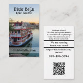 QRコード写真標準、3.5インチx 2.0インチ名刺 名刺 (正面/裏面)