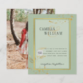 QRコード出欠グリーン (正面/裏面)