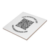 QRコード及びカスタム文字プロフェッショナルパーソナライズされた タイル (側面)