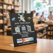 QRコード台座符号 台座サイン