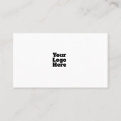 QRコード名刺を持つボランティア 名刺 (裏面)