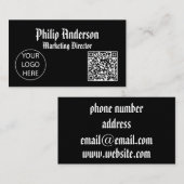 Qrコード名刺 名刺 (正面/裏面)