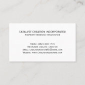 QRコード名刺 名刺 (裏面)