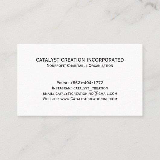 QRコード名刺 名刺 (裏面)