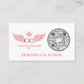 QRコード名刺 名刺 (正面)