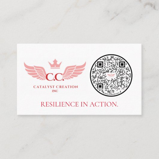 QRコード名刺 名刺 (正面)