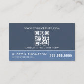 QRコード圧洗パワーウォッシュウィンドウクリーナー 名刺 (裏面)