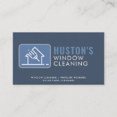 QRコード圧洗パワーウォッシュウィンドウクリーナー 名刺 (正面)