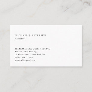 QRコード基本モダンプロフェッショナルテンプレート 名刺