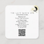 *~* QRコード女神オンムーンめい想 スクエア名刺 (裏面)