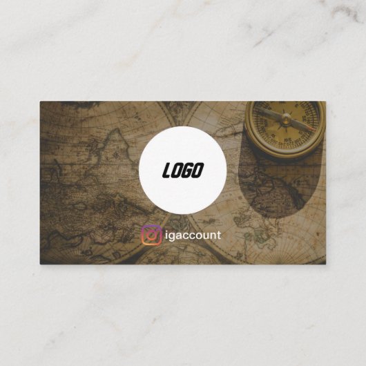 QRコード対応ウェブサイト 旅行代理店 名刺 (裏面)