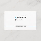 QRコード専門のモダンな名刺 名刺 (裏面)