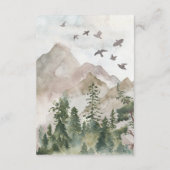 QRコード山林素朴の結婚詳細 エンクロージャーカード (裏面)