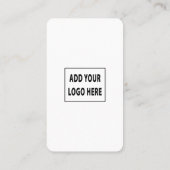 QRコード後を追スキャンでUsホワイトブラックに接続 名刺 (裏面)