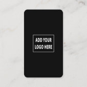 Qrコード後を追スキャンによるUs白黒との接続 名刺 (裏面)