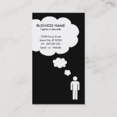 qrコード思考の泡 名刺 (裏面)