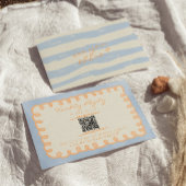 QRコード手書の描絵を描おもしろい 出欠カード