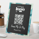 QRコード支払スキャン 台座サイン (インサイチュ)