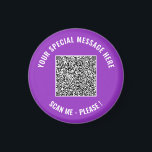 QRコード文字カスタムとカラーマグネットテンプレート マグネット<br><div class="desc">色とフォントの選択 – あなたの特別なQRコードスキャン情報とデザイン文字プロモーションパーソナライズされたや個人的なマグネットギフトと自分の磁石をすカスタムる – あなたのQRコードを追加する – 画像 – 写真やロゴ/および文字 – 名前やその他の情報/メッセージ – サイズ変更と削除/追加文字 – カスタマイズツールと画像/画像。選択/背景とお気に入りの文字の色/フォント/サイズを追加！私の他のプロジェクト/デザインを参照して。また、このデザインを1000以上のZazzle製品に転送することができる。Good Luck - Be Happy :) by MIGNED</div>