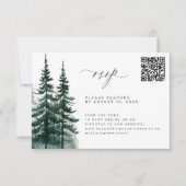 QRコード松林結婚林 出欠カード (正面)