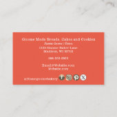 QRコード格言ふるさとベーカリーオレンジ 名刺 (裏面)