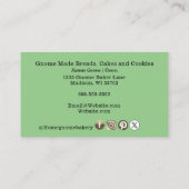 QRコード格言ふるさとベーカリー佐賀グリーン 名刺 (裏面)