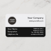 QRコード横型名刺 名刺 (正面)