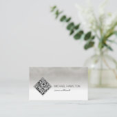 QRコード産業 名刺 (スタンド正面)