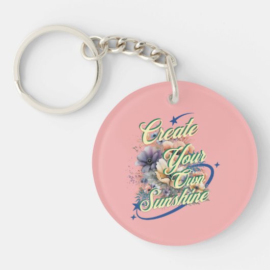 QRコード番号 キーホルダー (正面)