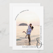 QRコード結婚の写真 セーブザデート (正面/裏面)