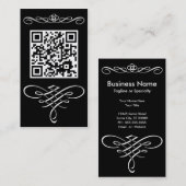 QRコード華麗さ 名刺 (正面/裏面)