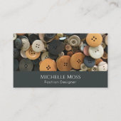 QRコード裁縫ボタンのプロフェッショナル変更 名刺 (正面)