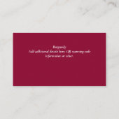 QRコード製品パッケージ保証詳細クーポン エンクロージャーカード (裏面)