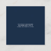 QRコード製品パッケージ保証詳細クーポン エンクロージャーカード (裏面)