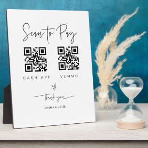 QRコード記号の結婚バーValet Business G400のスキャン フォトプラーク