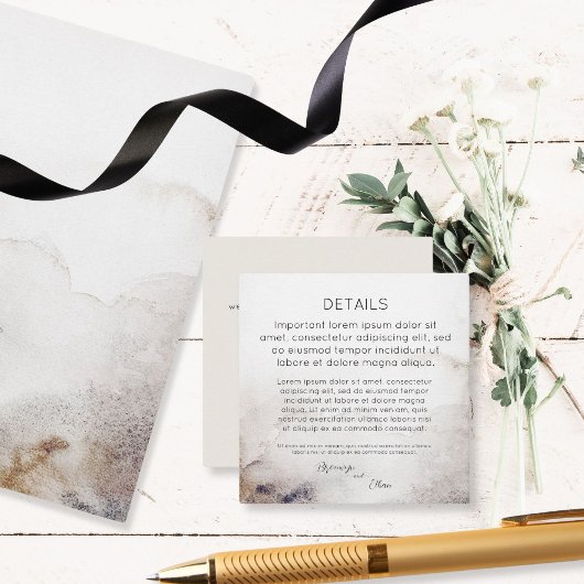 QRコード詳細シーシェルサンディビーチ エンクロージャーカード