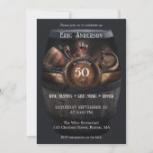 QRコード誕生日ワインパーティーの招待状 招待状 (正面)